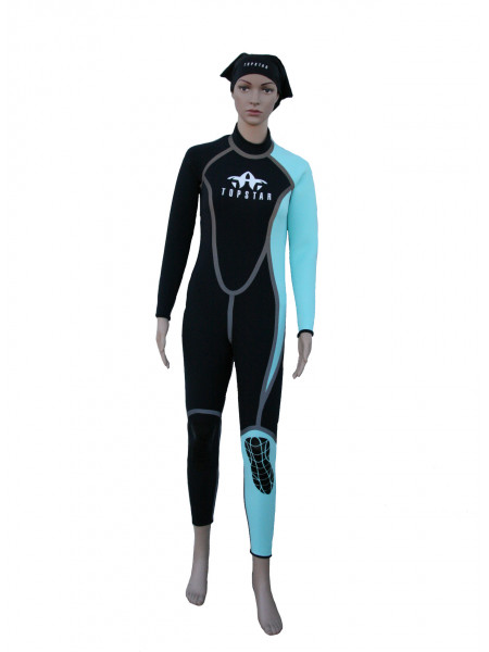 Veste De Plongée Sans Manches Femme - Néoprène 3 Mm - Fermeture éclair Avant - Pour Surf, Kayak, Plongée - Taille M