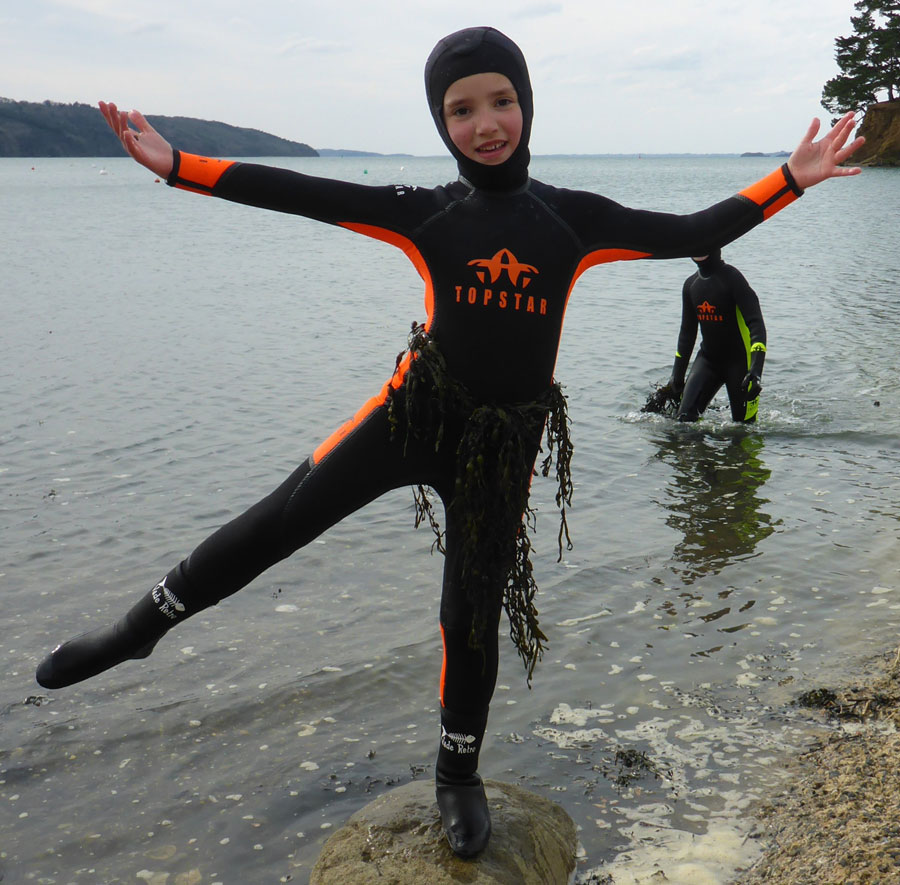 Combinaison De Plongee Enfant Snorkeling Waders Neoprene Topstar